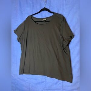 East 5th Black Short Sleeve Scoop Neck Tee